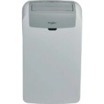 Whirlpool PACW212HP – Climatiseur mobile réversible 3,5 kW, capteur 6ème Sens déporté